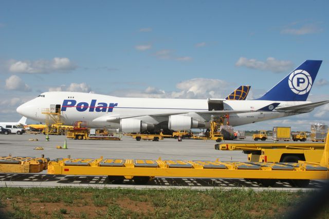 Boeing 747-200 — - Cargo Loading Operations for Polar Air Cargo at Greater Cincinnati Airport