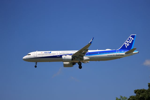 Airbus A321neo (JA143A) - July 18th 2021:HND-HKD.