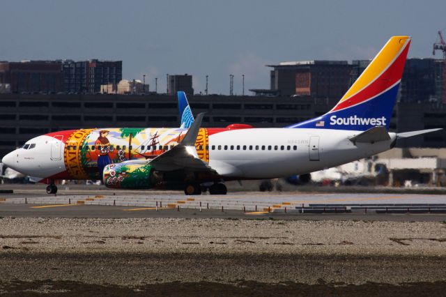 Boeing 737-700 (N945WN) - Southwest 'Florida One' departing BOS on 4/22/22.