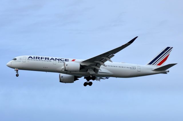 Airbus A350-900 (F-HTYD) - Air France 334 Heavy the plane is name Nice for the city 