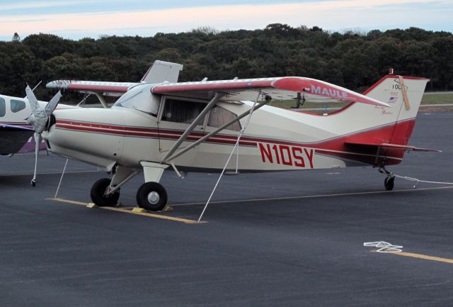 N10SY — - On the RELIANT AIR ramp. RELIANT AIR offers the lowest fuel price on the Danbury (KDXR) airport.