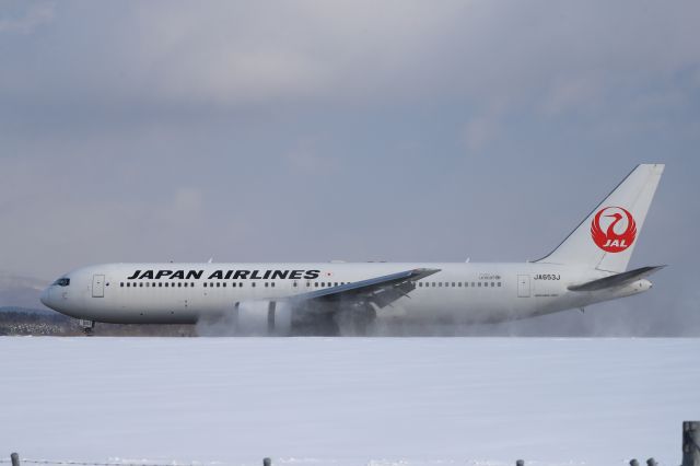 BOEING 767-300 (JA653J) - February 17th 2018:HND-HKD.