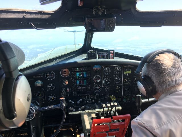 Boeing B-17 Flying Fortress (N5017N) - In route to the Champaign-Urbana Airport 