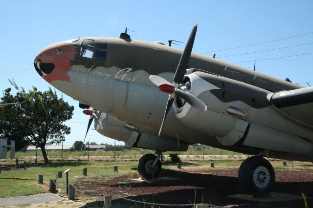 CURTISS Commando (4477575) - C-46 Commando 44-77575 Honey Cat at Castle AFB Air Museum in 2010