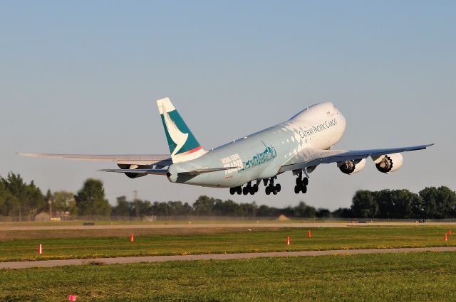 BOEING 747-8 (B-LJA) - 07-30-2016. Sure wish they had kept her in this scheme! Departing 18-R to ORD.