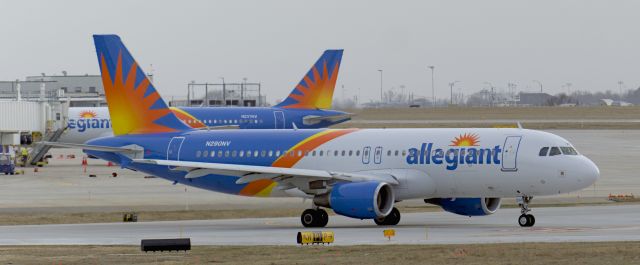Airbus A320 (N290NV) - ANOTHER ALLEGIANT TAKEOFF.br /3/3/24 ON RUNWAY 23