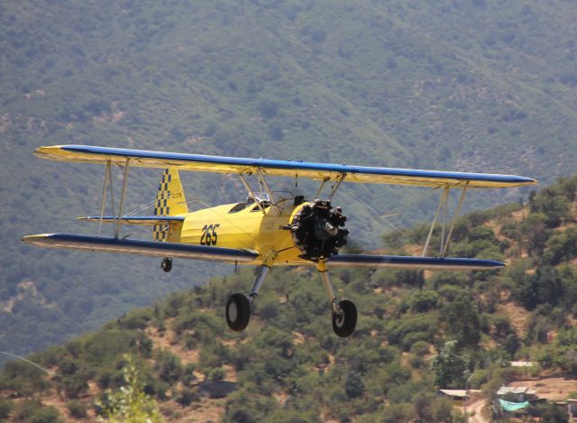 CC-CFA — - Boeing A75N1 Stearman.br /Olmué, Chile.br /Photo: 17.11.2017