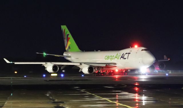 Boeing 747-400 (TC-ACM) - AirAct cargo b747-428f(er) tc-acm dep shannon for chicago this morning 26/10/20.