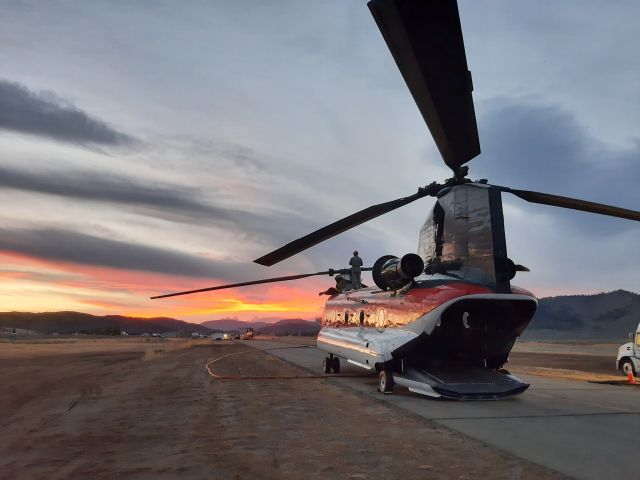 N947CH — - USFS Fire Support, Nervino Airport, CA