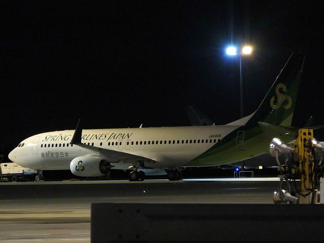 Boeing 737-800 (JA04GR) - I take a picture on Jan 16, 2017