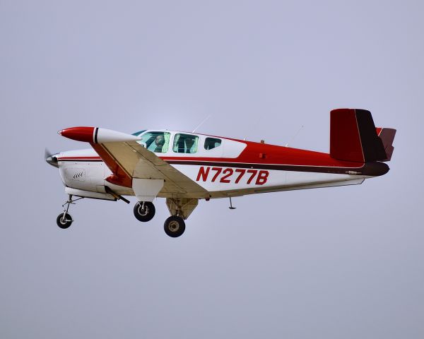 Beechcraft Bonanza (36) (N7277B) - Departing Runway 26