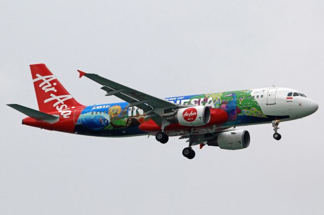 Airbus A320 (PK-AXD) - "Colours of Indonesia" livery