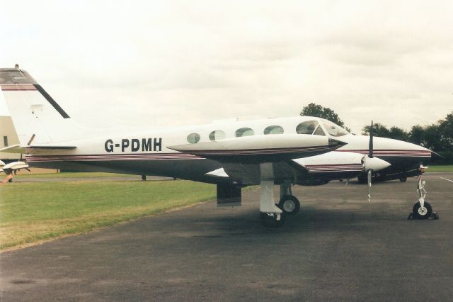 Cessna 340 (G-PDMH) - Seen here in Jul-98.br /br /Reregistered N788DM 12-Oct-01.