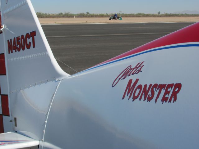 N450CT — - Pitts on static display at 2010 Copperstate Airshow, Cas Grande, Arizona