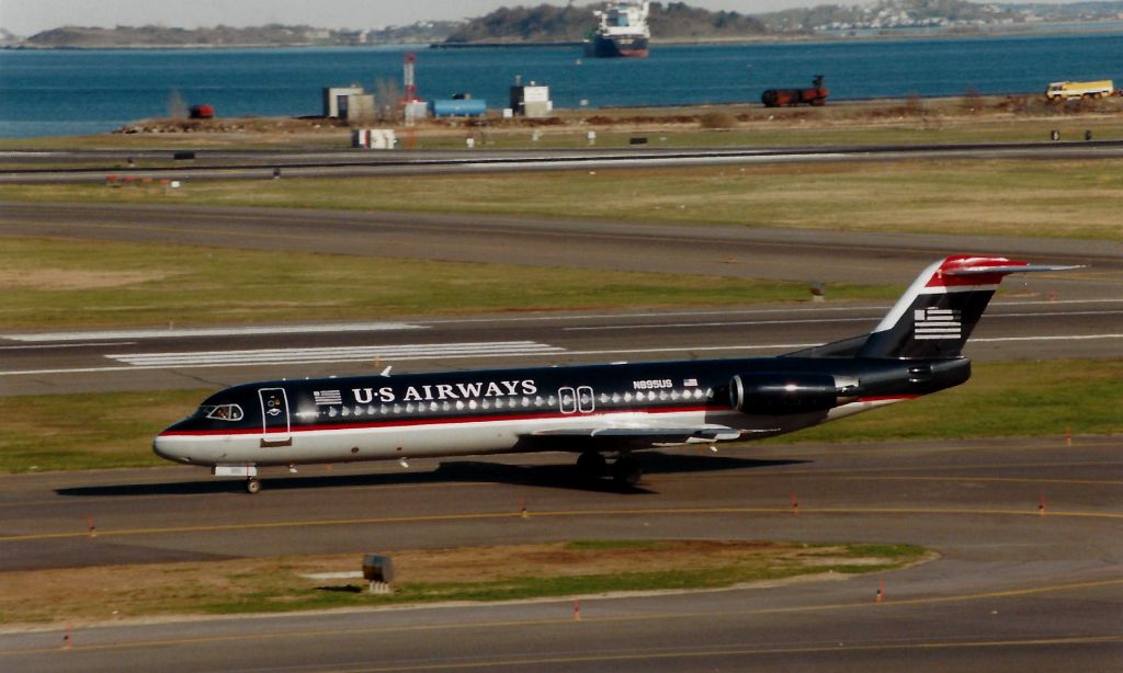 Fokker 100 (N895US) - From April 14, 2000