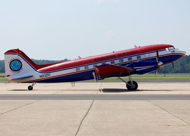 Douglas DC-3 (turbine) (N932H) - At Shreveport Regional. Turboprop engines. You can find photos of this plane spraying the chemical in the Gulf of Mexico during the BP oil spill. A beautiful aircraft. The spray nozzles are still attached but I dont think the volume of liquid it puts out would make it good for fighting wild fires but it would definitely be the best looking crop duster.  