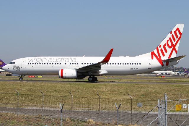Boeing 737-800 (VH-YVA)
