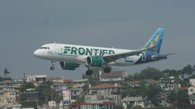 Airbus A320 (N316FR) - F92949 PHX-SAN 9/8/22