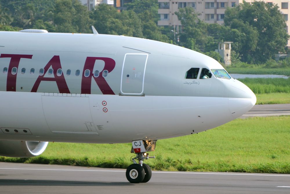 Airbus A330-200 (A7-ACJ) - 15th Oct., 2013