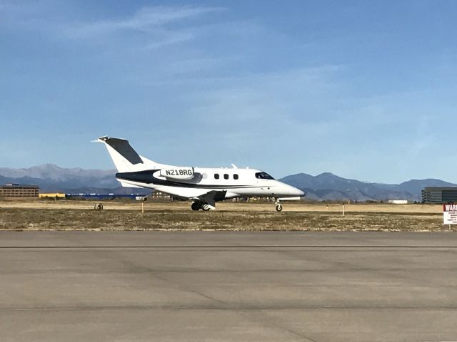 Embraer Phenom 100 (N218RG) - This beauty taxing by.