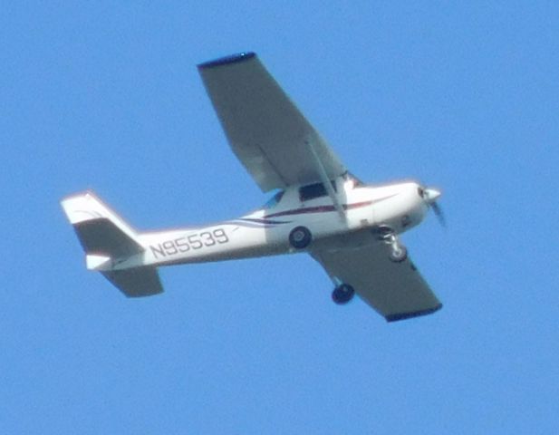 Cessna 152 (N95539) - N95539 over Corvallis, Oregon on 3d May 2018.