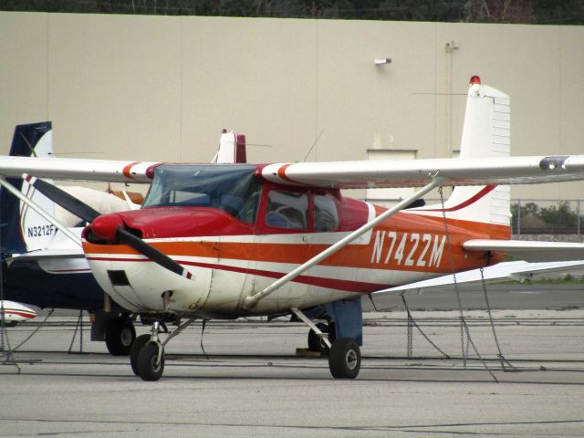 Cessna 175 Skylark (N7422M) - On the ramp