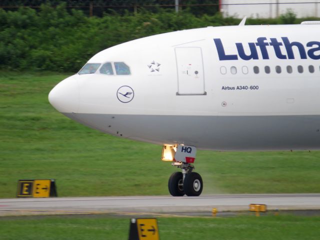 Airbus A340-600 (D-AIHO) - TAKEN JULY 3, 2013