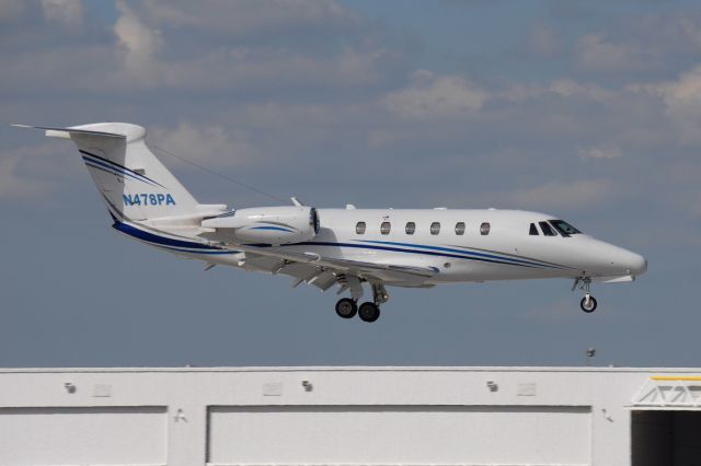 Cessna Citation III (N478PA) - KFLL February 12, 2016