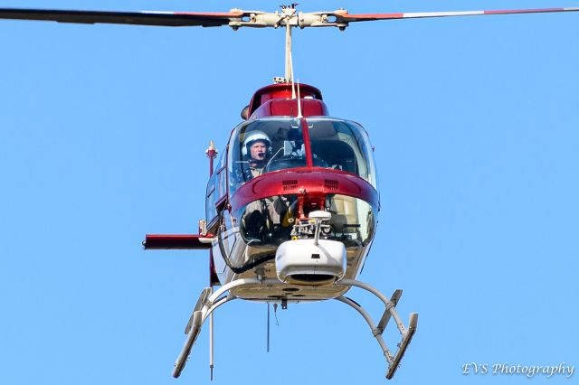 Bell JetRanger (N543SA) - N543SA doing aerial photography for SDG&E in Southern California.