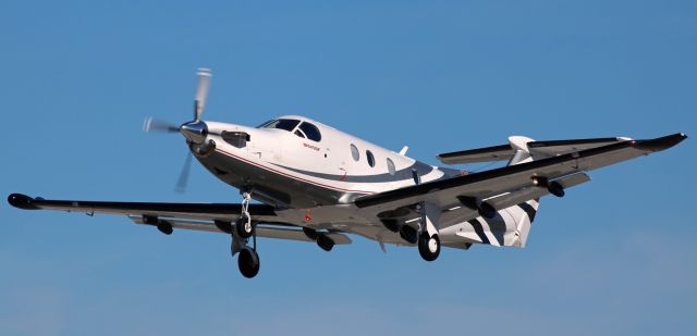 Pilatus PC-12 (N401NG) - This is the first picture of N401NG to be posted into the FA photo gallery.br /While on a recent aviation spotter's group road trip, we caught this Pilatus PC-12 taking off.br /Since the owner has requested that FA not show tracking data, the location where this photo was taken is not being indicated.