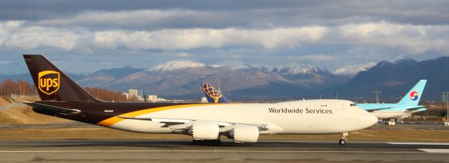 BOEING 747-8 (N605UP) - The first 747-8F for UPS.