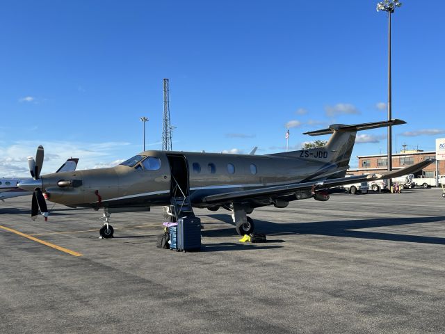 Pilatus PC-12 (ZS-JDD) - Ferry flight South Africa - USA. 22 JUN 2022.