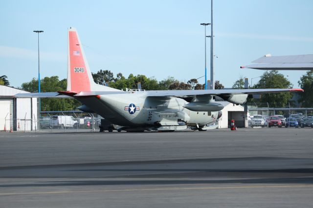 Lockheed C-130 Hercules (N30491) - Ski fitted C-130 at the US Antarctic Programme Base, Christchurch International Airport, 5 Nov 2016