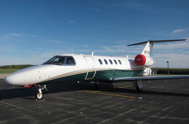 Cessna Citation CJ4 (N279DV) - Brand new CJ4 stopping in