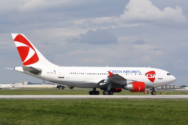 Airbus A310 (OK-YAD) - Taken at Lester B.Pearson Airport(CYYZ)