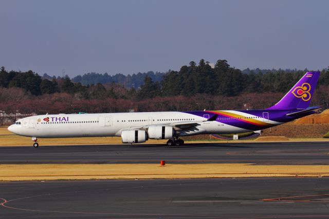 Airbus A340-600 (HS-TNE)