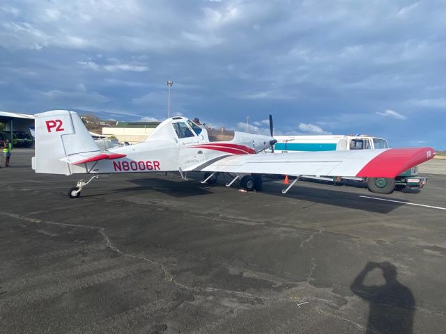 N8006R — - Factory new Thrush 510 agricultural spray aircraft N8006R is ready to depart from Albany KABY to  a long ferry flight to Anapolis, Brazil.