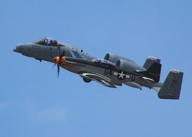 — — - Heritage Flight at Riverside Airport, California