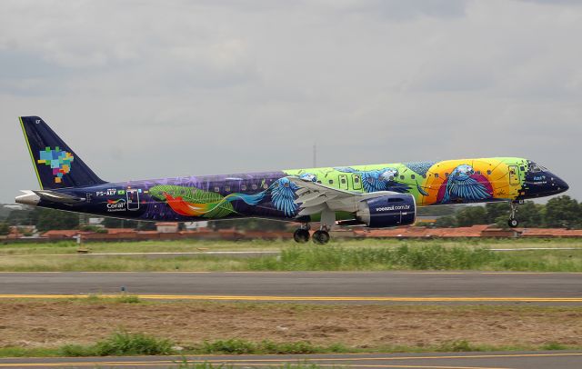 EMBRAER ERJ-190-400 (PS-AEF) - PS-AEF Embraer E195-E2 (ERJ 190-400 STD)