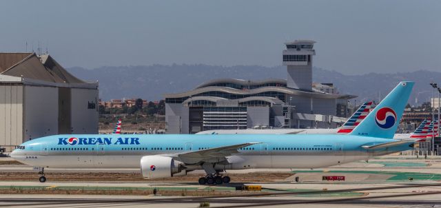 BOEING 777-300ER (HL8218) - Spotted at KLAX on August 9, 2020