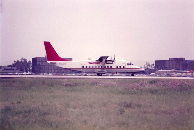 N132DA — - Short SD3-60 at Santa Ana in the early 1980s