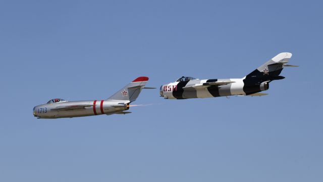 MIKOYAN MiG-17 (N6953X) - Flight Demo at AirVenture 2023