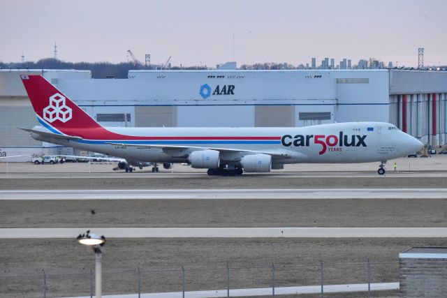 BOEING 747-8 (LX-VCC) - 03-01-23