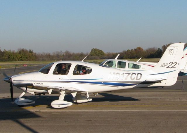 Cirrus SR-22 (N917CD) - Parking at Downtown Shreveport.