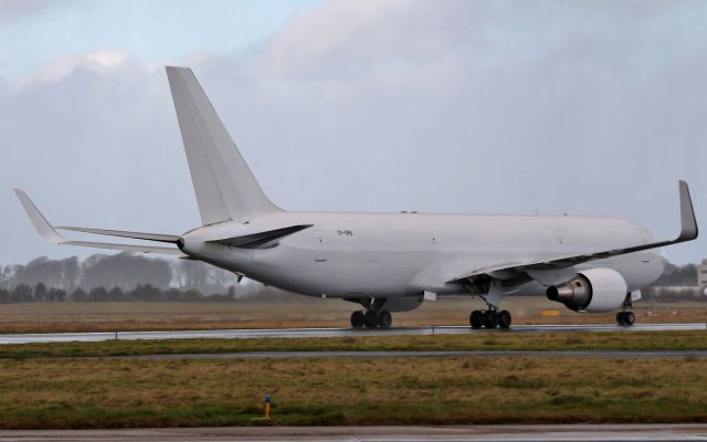 BOEING 767-300 (OY-SRS) - star air b767-3 oy-srs returning to shannon after a test flight 10/1/15.