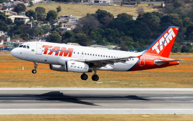 Airbus A319 (PR-MAM) - Spotter Day SBCF 2019, a gathering of Aviation Spotters and Enthusiasts.