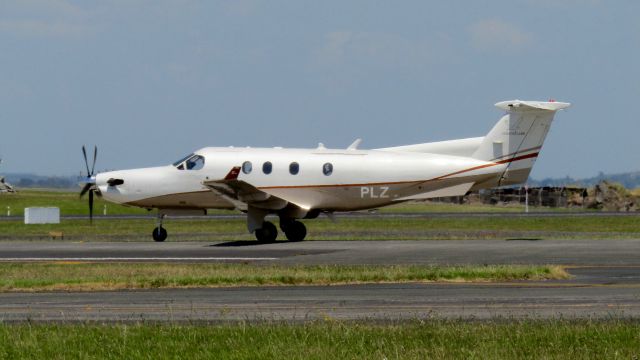 Pilatus PC-12 (ZK-PLZ) - The 'luxury' PC-12 chartered in.