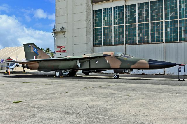 Grumman EF-111 Raven (A8130) - RAAF General Dynamics F-111C Aardvar on display at Pacific Aviation Museum, Pearl Harbour, Hawaii. Oct 2019.