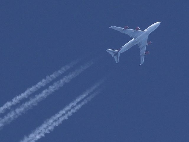 Boeing 747-200 (G-VTOP) - Virgin Atlantic Airways flight VIR44 (KLAS -EGKK) at 590knots/37,000ft above north Anglesey on 24/5/11 (data from planefinder.net)