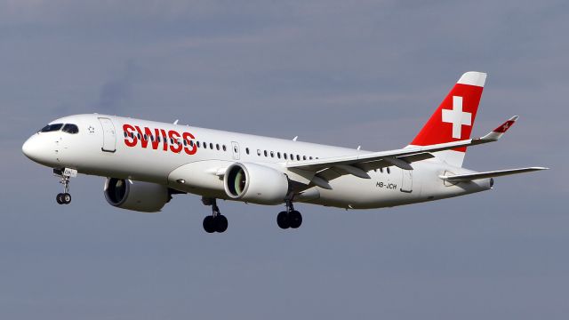 Airbus A220-300 (HB-JCH) - October 29, 2024